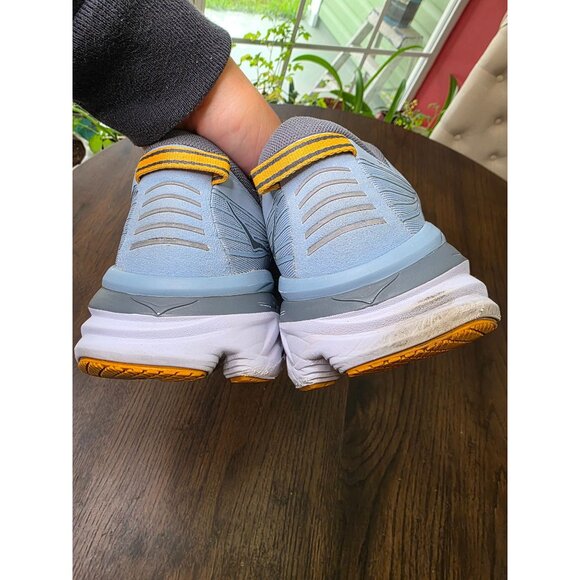 Hoka Mens Trainers Bondi 7 Lace-Up Low-Top Running Sneakers Mesh - Picture 14 of 16